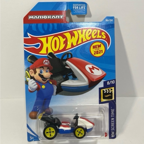 2021 Hot Wheels Standard Kart (Mariokart) HW SCREEN TIME 8/10 - Picture 1 of 1